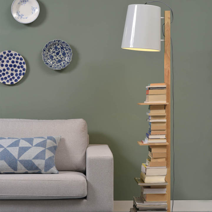 Vloerlamp Cambridge Wit thumbnail hover image