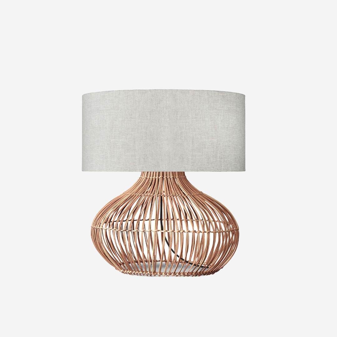 Tafellamp Kalahari .Kap White thumbnail image