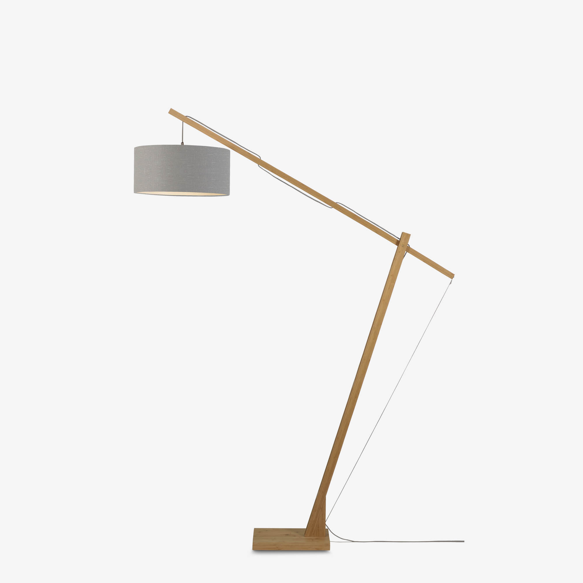 Vloerlamp Montblanc Linen L.Grey thumbnail image