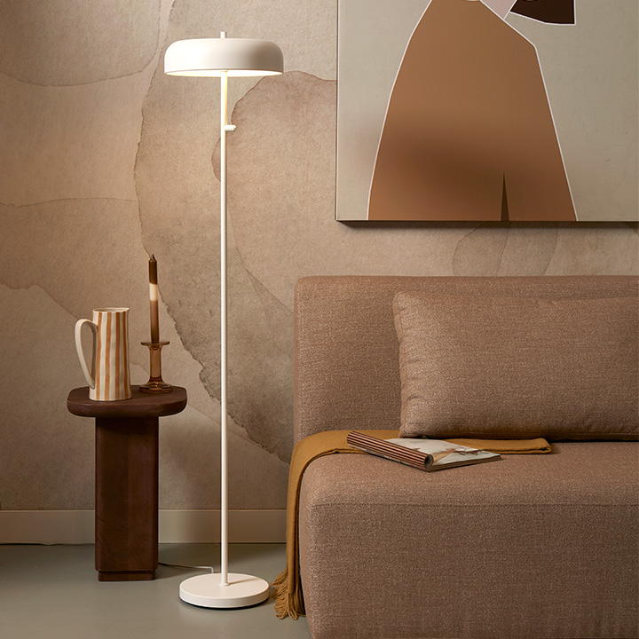 Vloerlamp Porto Wit thumbnail image