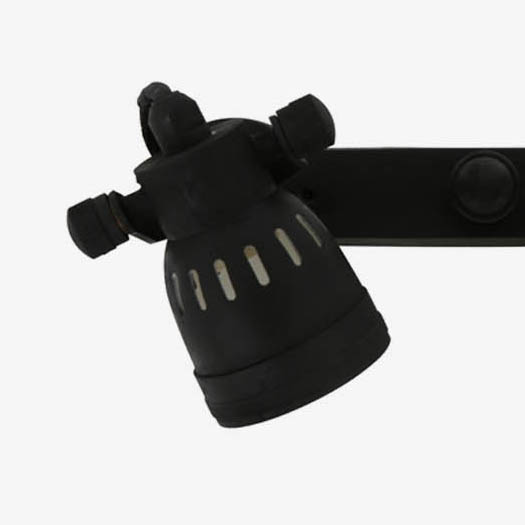 Muurspot Rialto Dubbel Aantiek Zilver thumbnail hover image