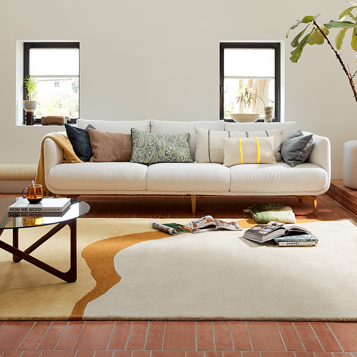 Vloerkleed Organix 510 Gold 200x290cm thumbnail hover image