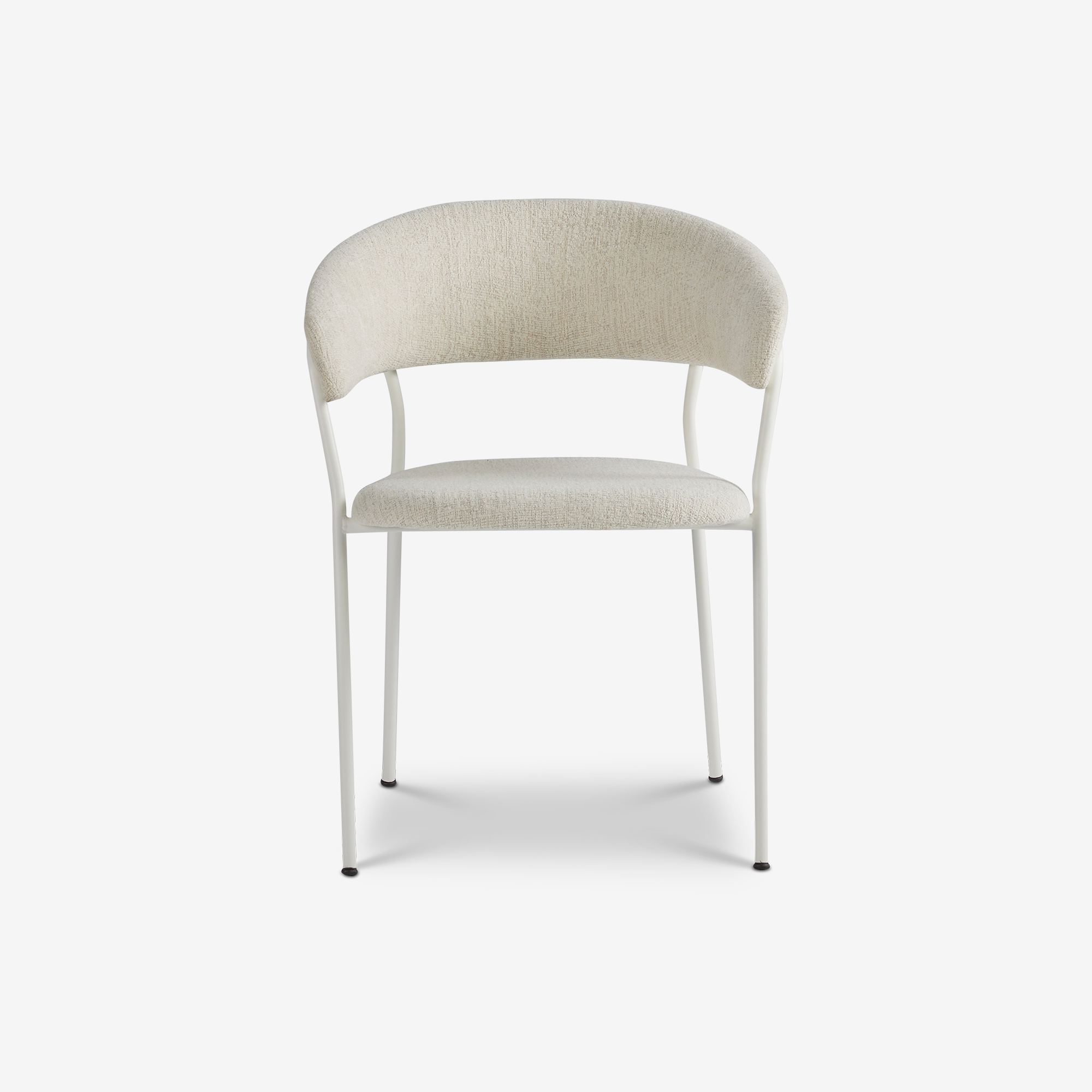 Eetkamerstoel Jon in Baran Natural - wit thumbnail image