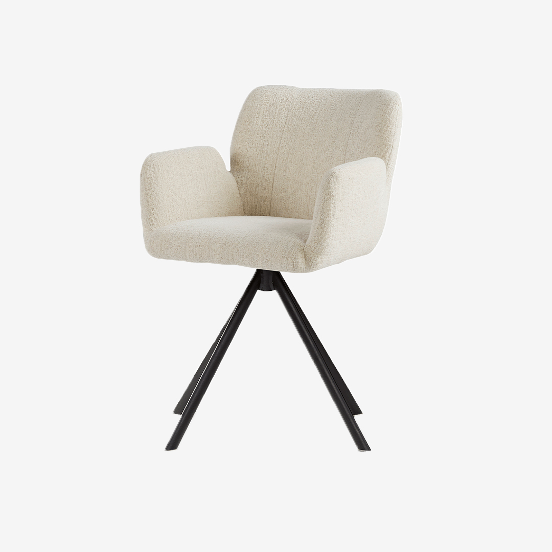 Eetkamerstoel Falco Draai in Baran Natural thumbnail image