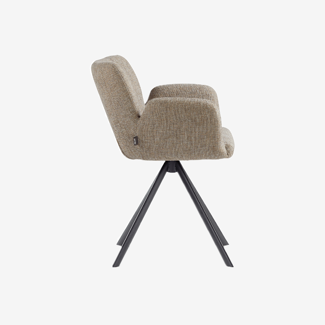 Eetkamerstoel Falco Draai in Luca Stone thumbnail hover image