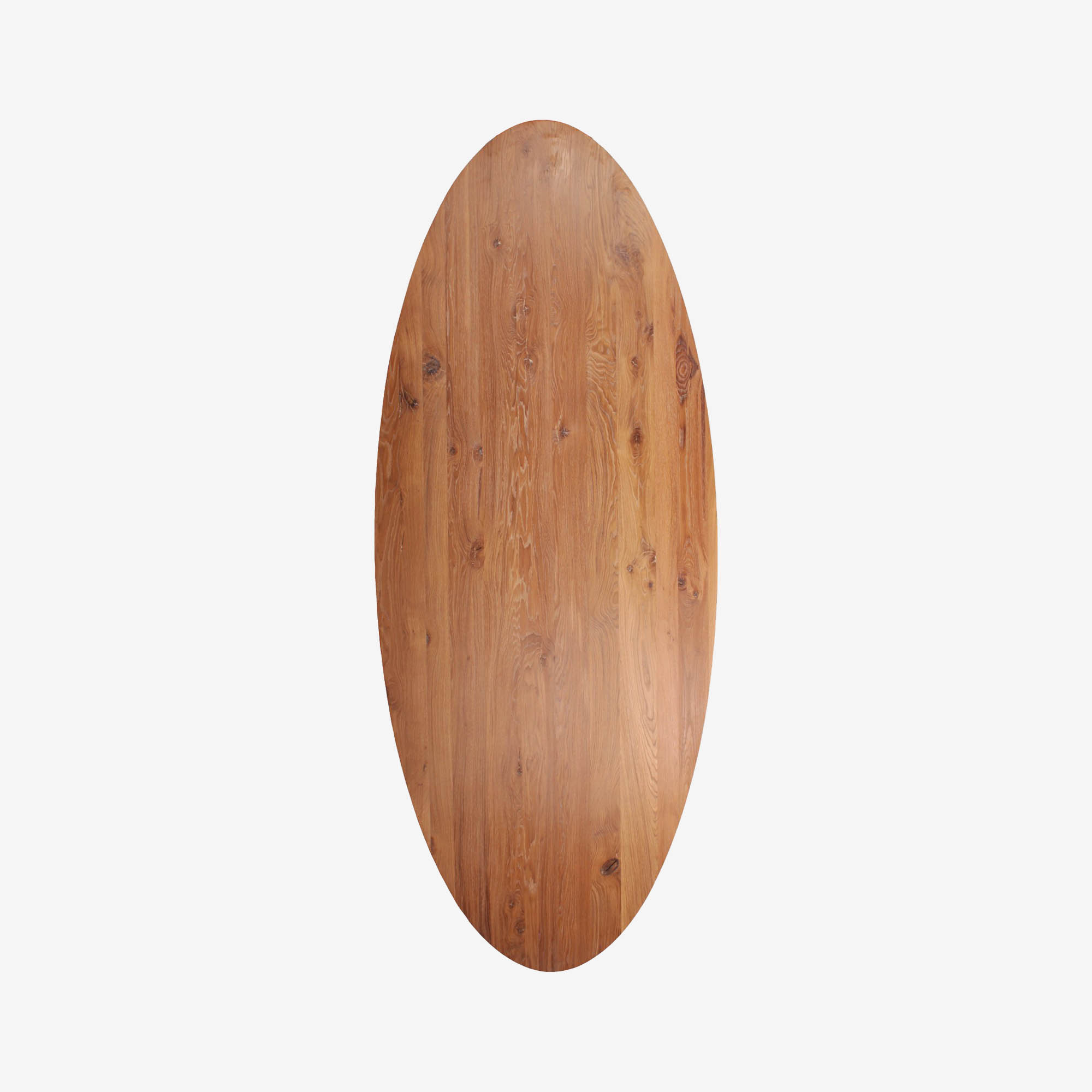 Blad massief eiken Nature ovaal thumbnail image