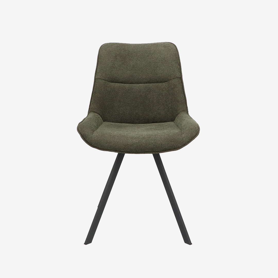 Stoel Abby in stof Bloq Forest 162 thumbnail hover image