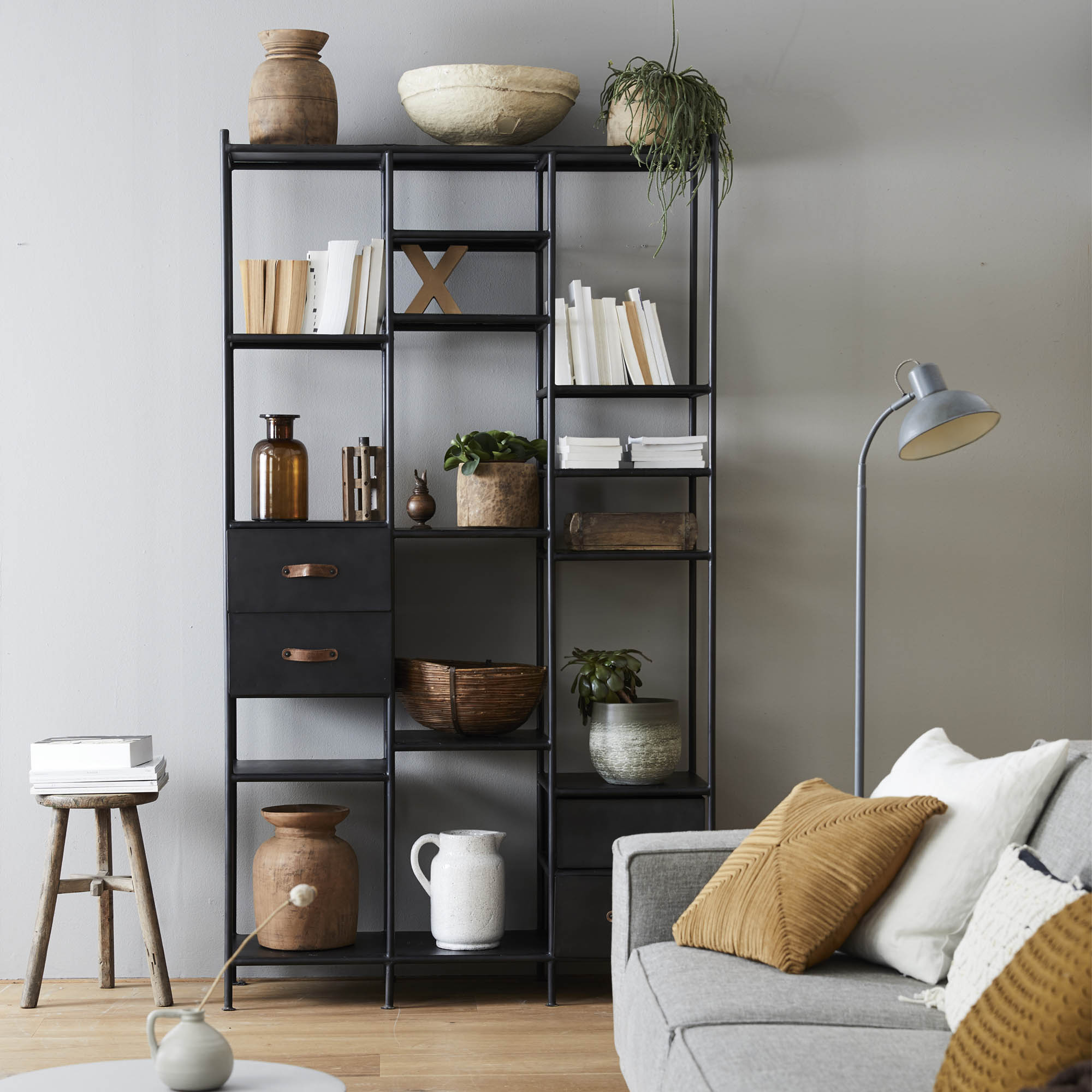 Vakkenkast Indi Olijf Groen thumbnail hover image