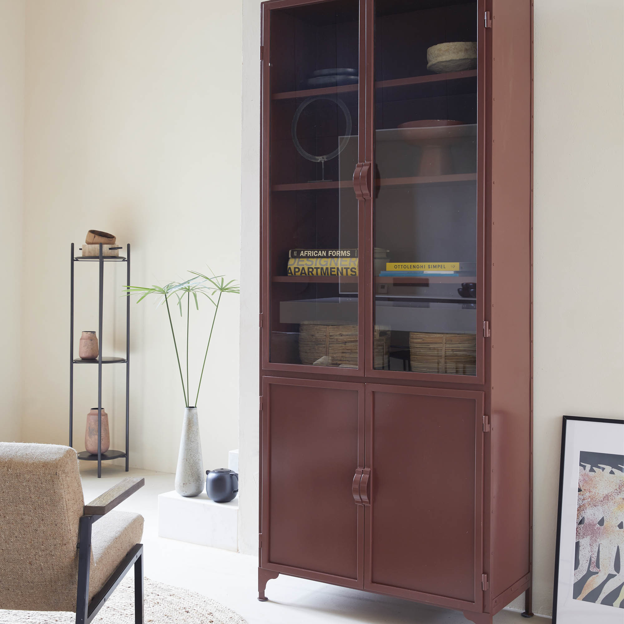 Vitrinekast Seattle Terra thumbnail hover image