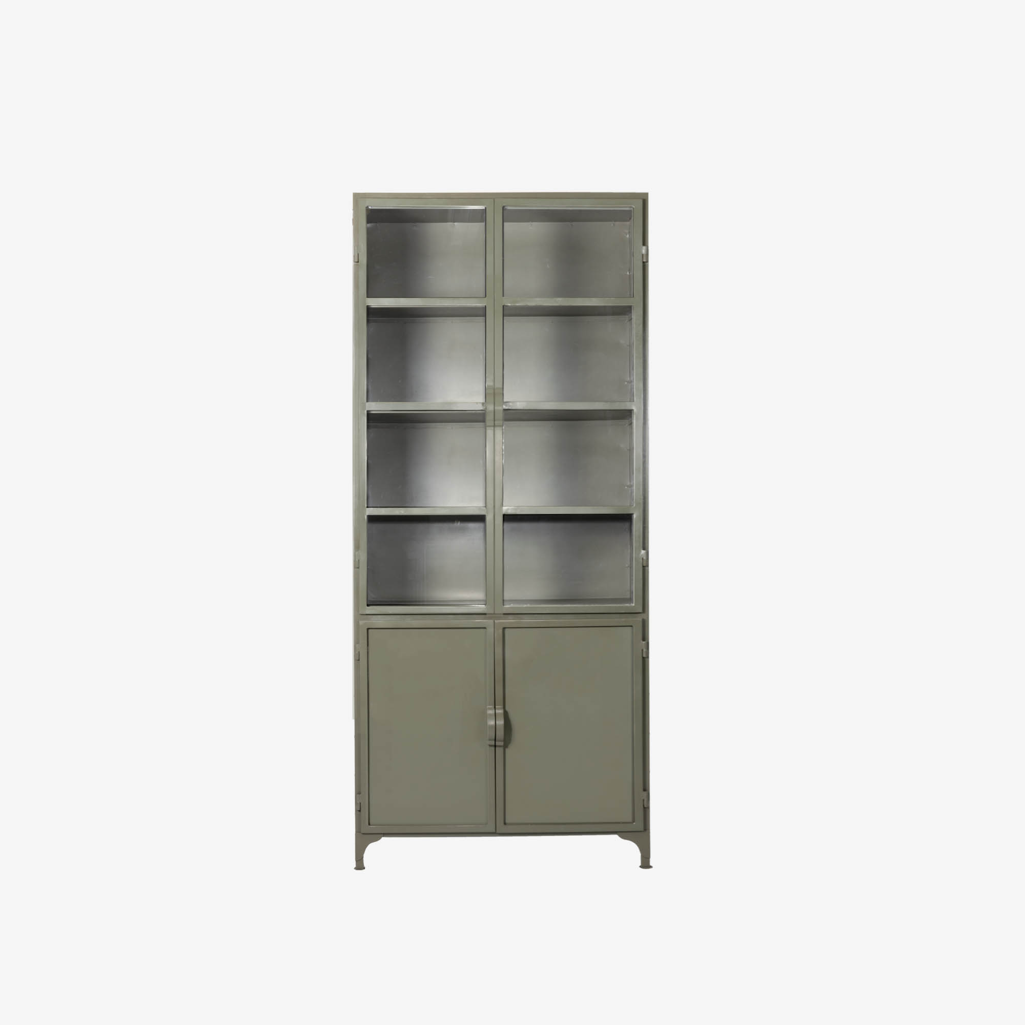 Vitrinekast Seattle Grijs thumbnail image