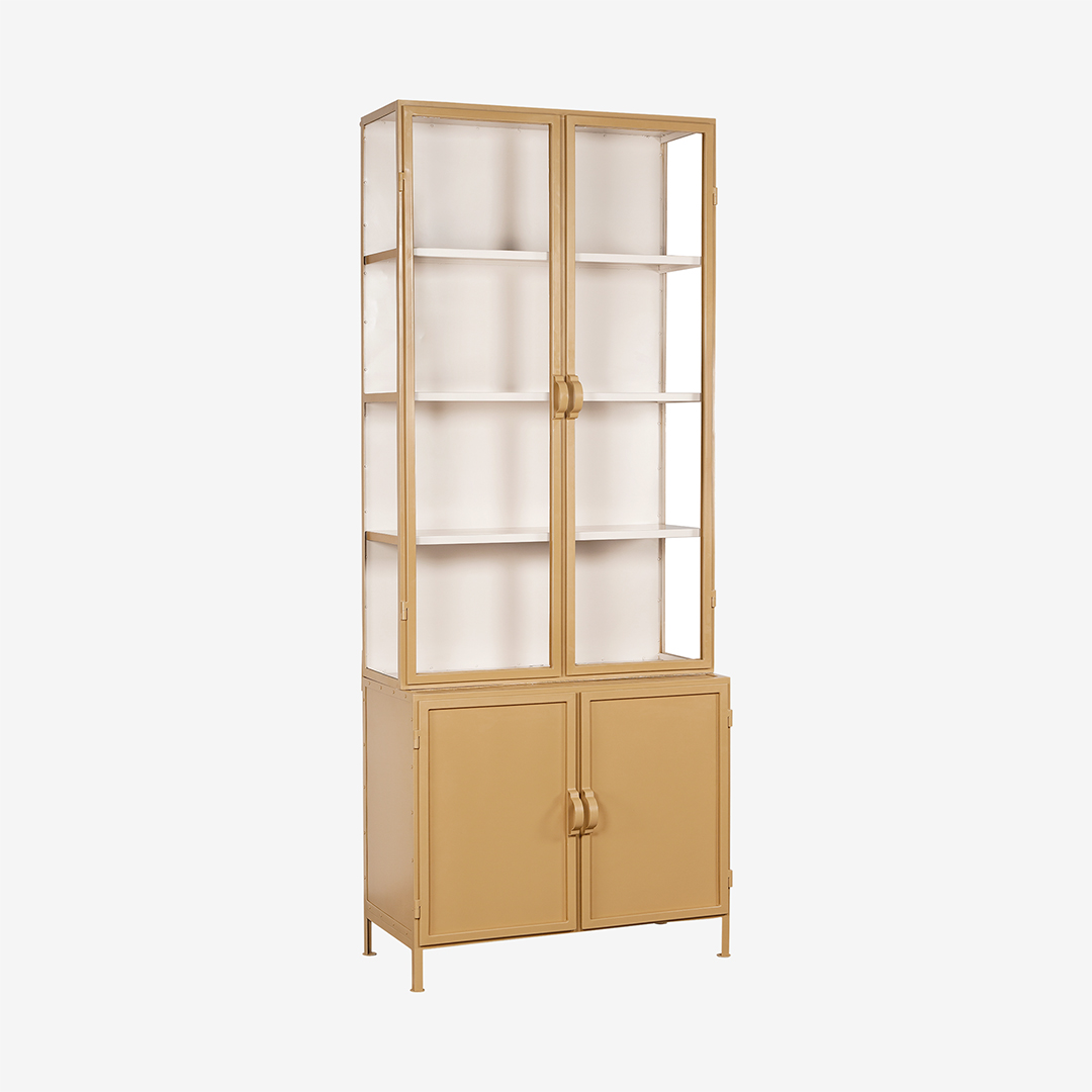 New Routz - Vitrinekast Detroit Small Mosterd.Zand thumbnail image