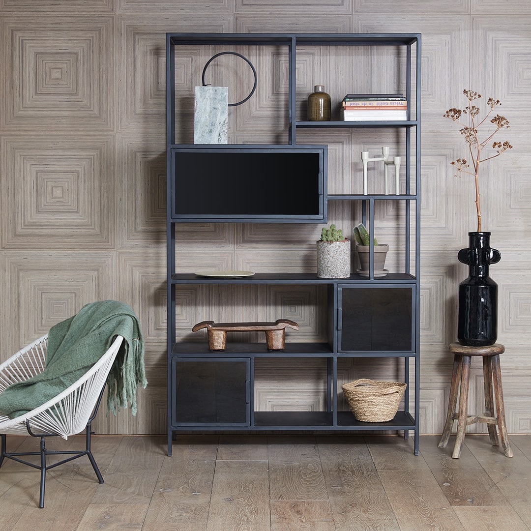 Wandkast Vermont Zwart thumbnail hover image