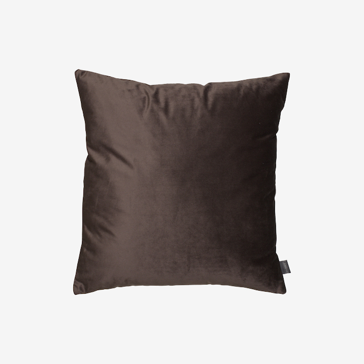 Kussen Velvet Dark Brown thumbnail image