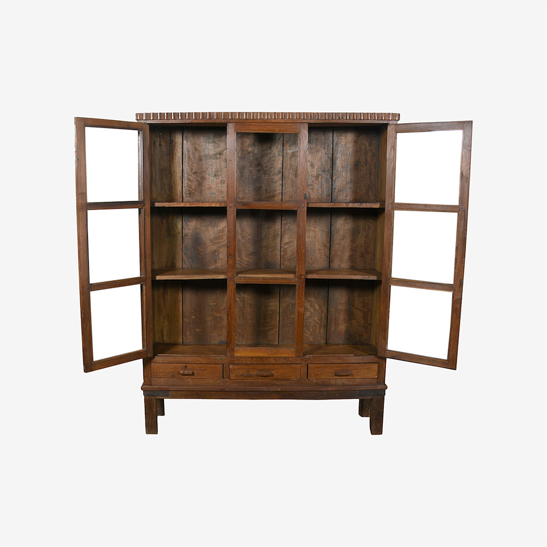 Oude unieke kast teak thumbnail hover image