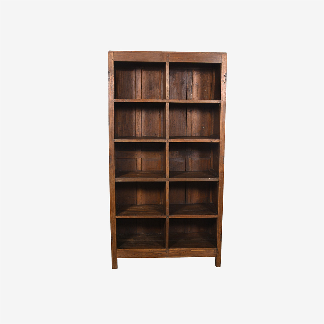 Oude vakkenkast teak thumbnail hover image