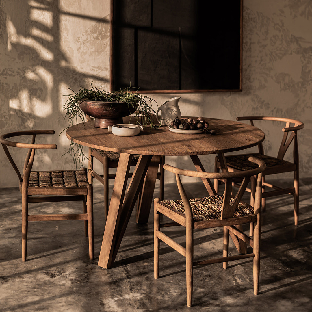 Caterpillar Twin Chair Natural thumbnail hover image