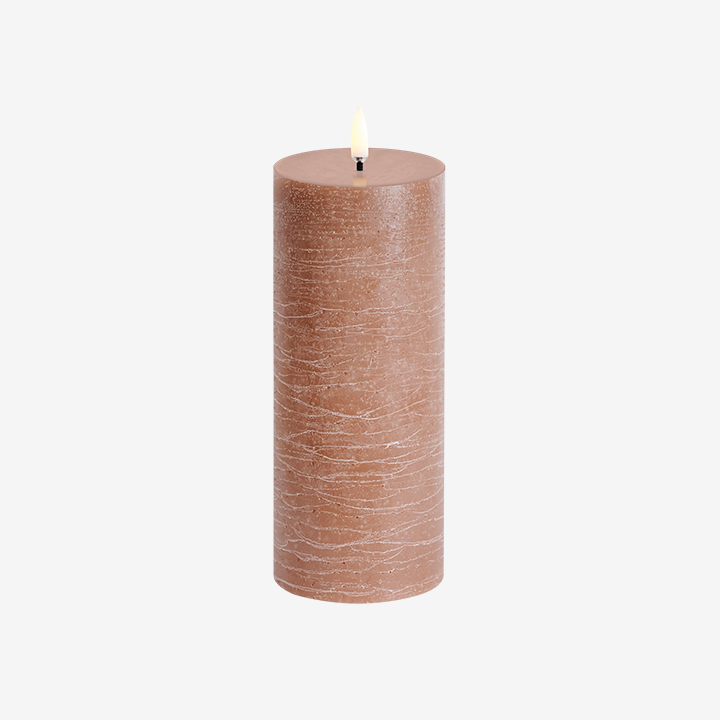 LED pillar candle brown thumbnail image
