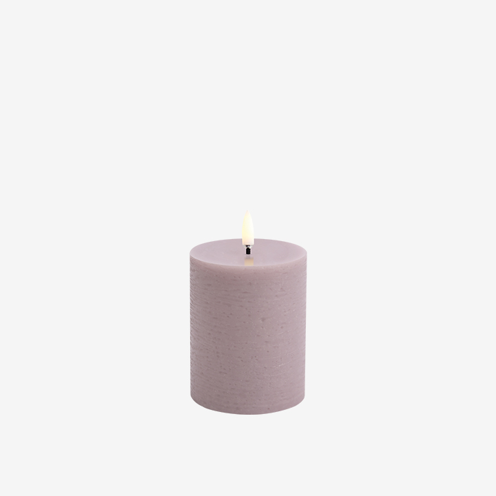 LED pillar candle light lavender thumbnail image