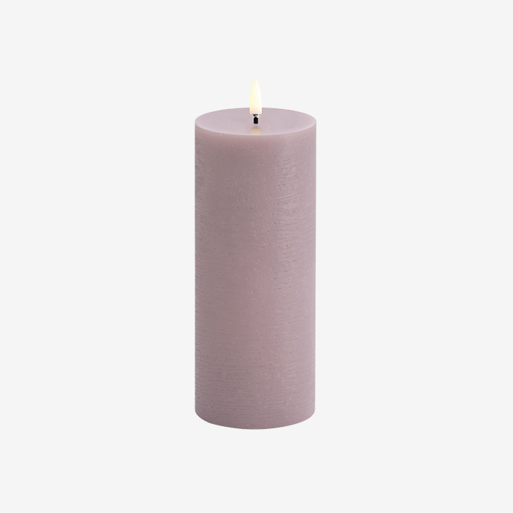 LED pillar candle light lavender thumbnail image