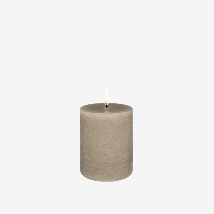 LED pillar candle sandstone thumbnail image