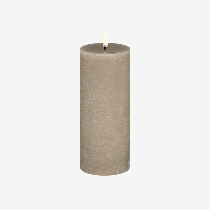 LED pillar candle sandstone thumbnail image