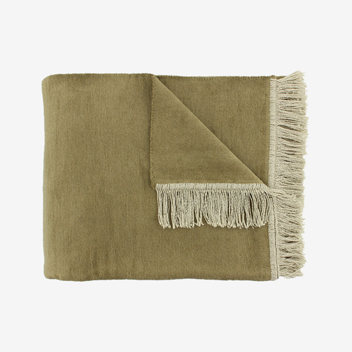 Claudi plaid Paulos Taupe thumbnail hover image