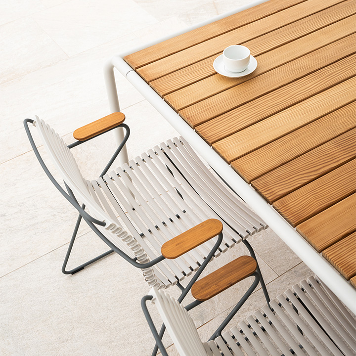 Click Dining Chair Muted White thumbnail image