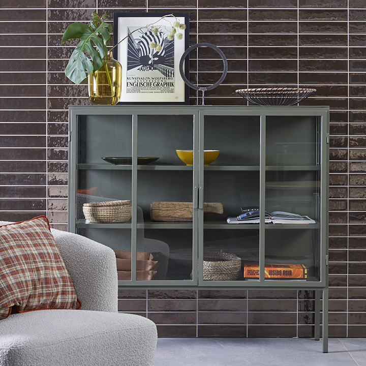 Een vitrinekast voor elk interieur